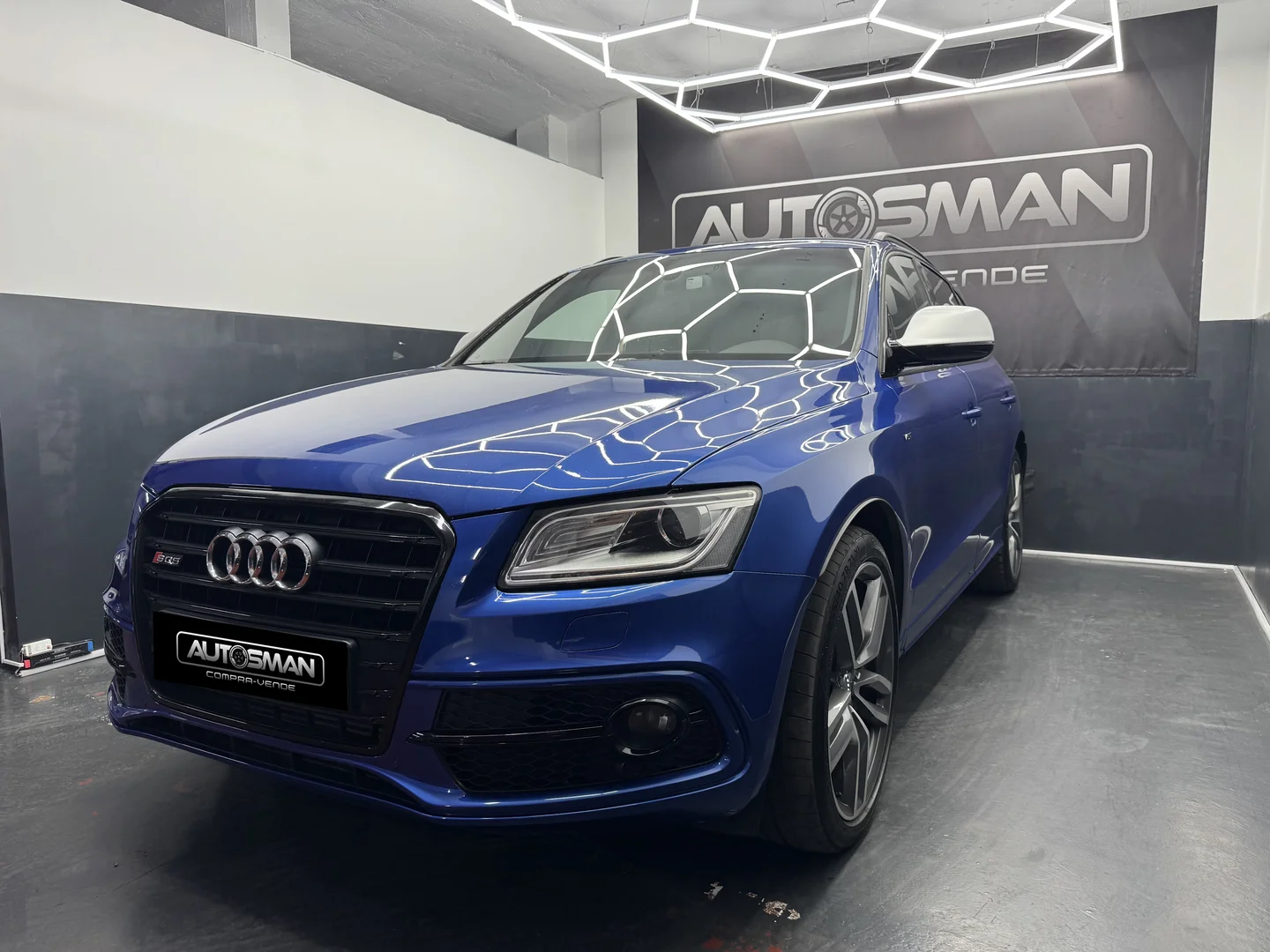 AUDI SQ5 3.0 TDI quattro tiptronic 2016 Diésel Azul - Vista lateral